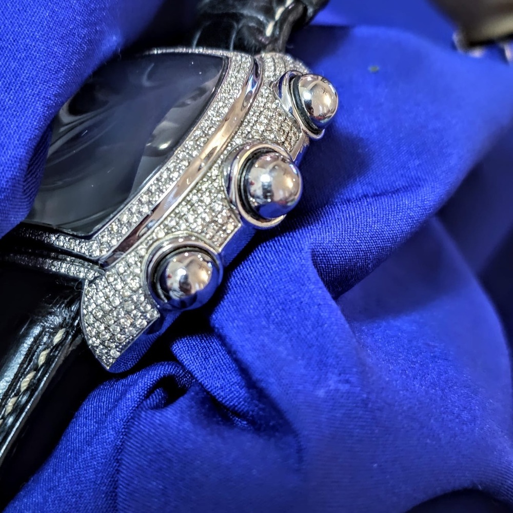 Invicta Grand Horizon Rare Collectible 3.4 CT Diamonds Swiss Chrono Mens Watch - Picture 9 of 10